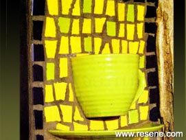 A teacup mosaic