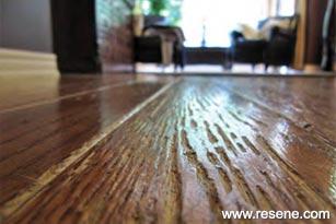Timber floor damage