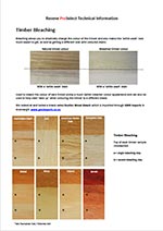 Download timber bleaching information