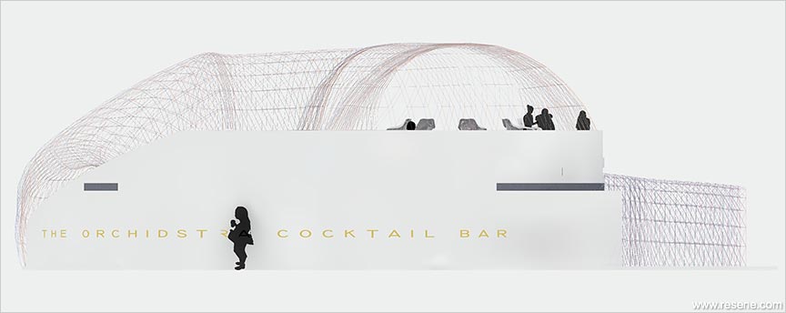 The Orchidstra Cocktail Bar - elevation