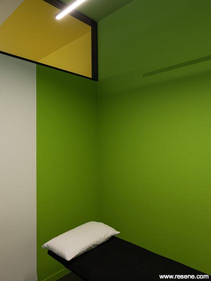 Green physio room