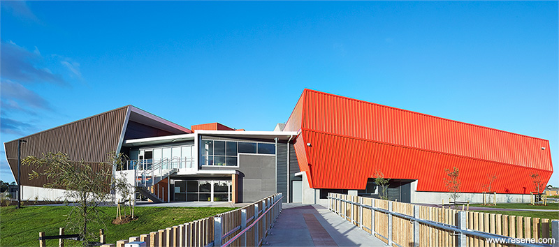 ASC Architects Hobsonville Point School exterior
