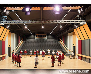 Resene Paints and the new Sacred Heart College Performing Arts Auditorium