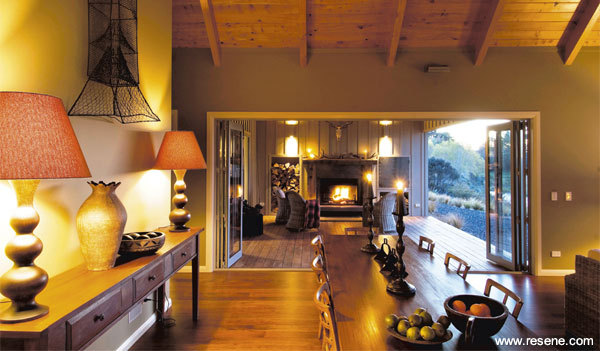 Ahuru Lodge luxury accommodation interior