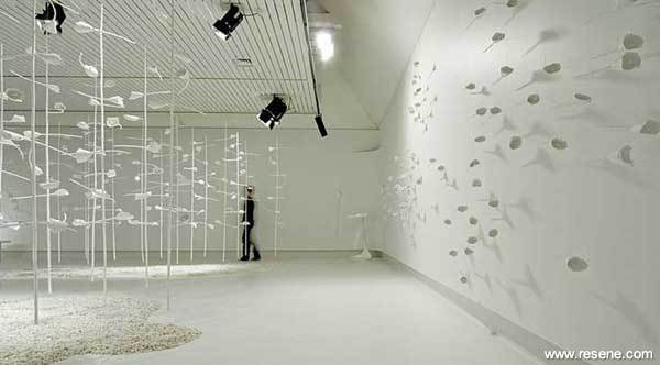 Arum, a White Room  Exhibition