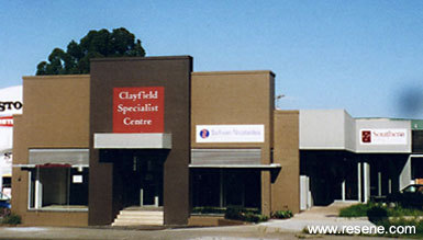 Clayfield Specialist Centre is finished with Resene Karen Walker colours