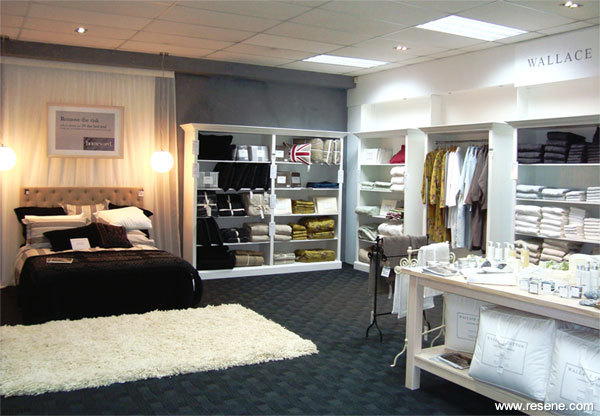 The interior of the refurbished Homeward Furniture and Homewares store