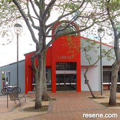 Resene paints used on Pt Chevalier Library
