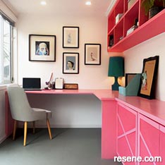 Colourful office