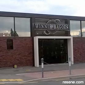 Winnie Bagoes pizza restaurant, Rangiora
