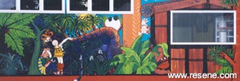 Jil Sergent - School ground games and murals