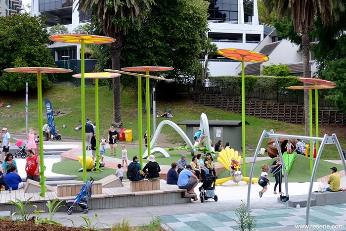 Myers Park children's play area