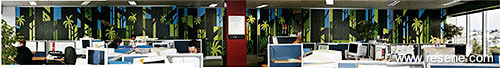 TelstraClear Office mural