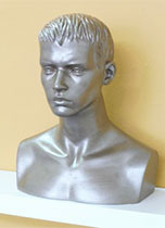 How to make a metallic bust
