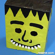 Monster mask art project for kids