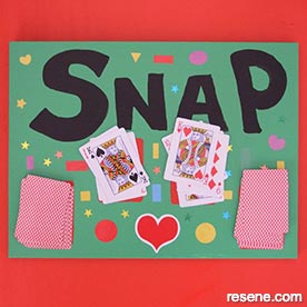 Snap game board 