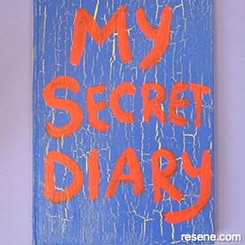 Make a secret diary