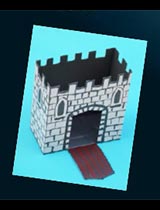 Create a cardboard castle