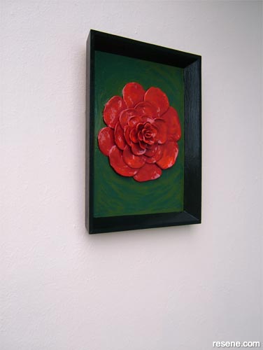 3D rose painting