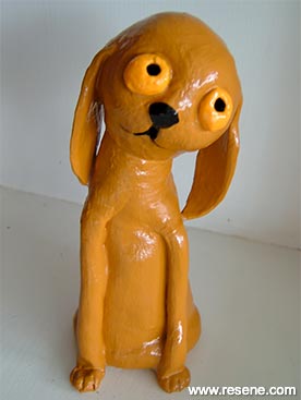Model a pet puppy