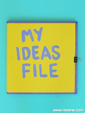 An ideas file