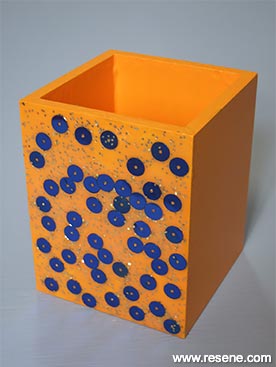 Create a sparkly box