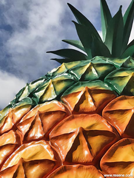 Pineapple artwork