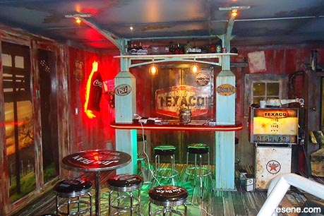 A bowser-themed bar