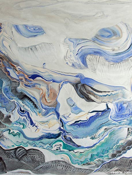 Eduardo Santos - abstract landscape painting