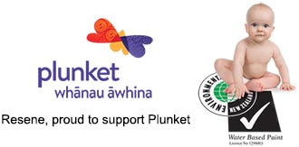Resene, proud to support plunket