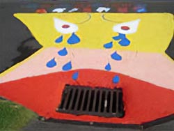Paint the Drains entry from Te Atatu Peninsula School