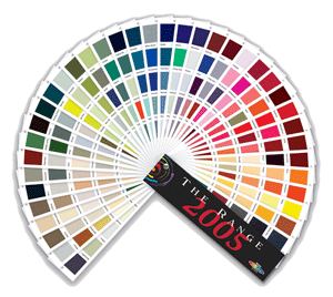 The Range 2005, colours from Resene Paints issued in 2005.