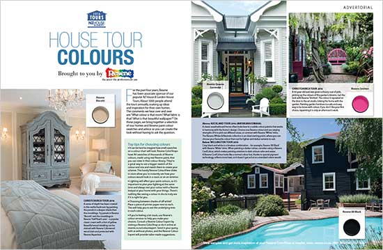 Colour tips from the Resene House and Garden