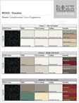 Comp;ementary resene colours for ROXX Stone