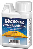 Resene Umbrella Additive is an additive for exterior waterborne coatings