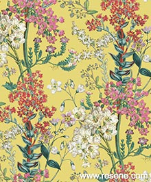 Resene Kaleidoscope Wallpaper Collection - 90570 Ayana Citrus