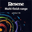 Resene Multi-finish palette collection 