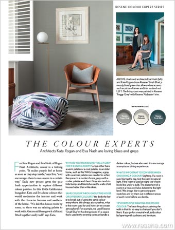 Colour Experts – Kate Rogan and Eva Nash 