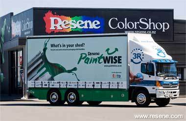 Accredited - Resene PaintWise paint and pail recycling service
