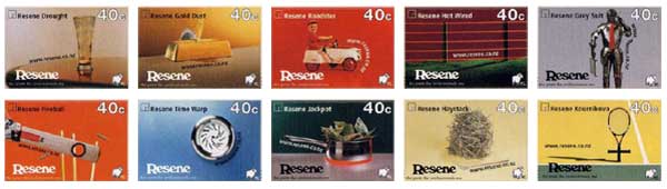 The Range fandeck 2004 (stamps issued in 2004)