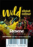 Resene Wild about colour