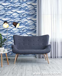 Resene Kaleidoscope Wallpaper Collection - Room using 90422