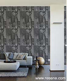Resene Adelaide Wallpaper Collection - Room using 2528-45