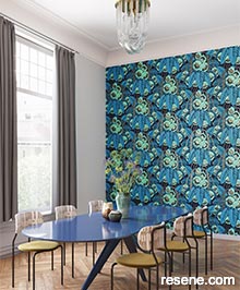 Resene Agathe Wallpaper Collection - Room using AGA304