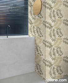 Resene Asperia Wallpaper Collection - Room using A56202 