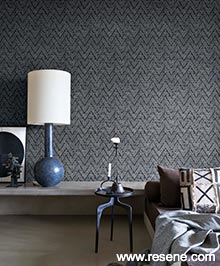 Resene Atelier Wallpaper Collection - Room using 219406