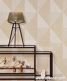 Resene Bold Wallpaper Collection - Room using E395821 