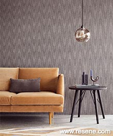 Resene Bold Wallpaper Collection - Room using E395852 