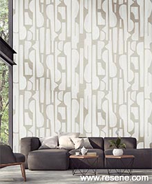 Resene Bold Wallpaper Collection - Room using E395895 