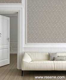 Resene Dream Again Wallpaper Collection - Room using 36502-2